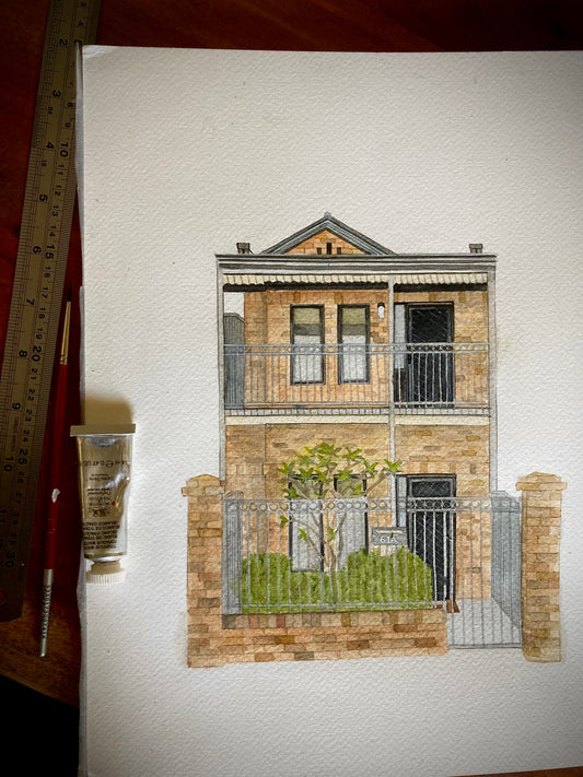 Custom House Portrait