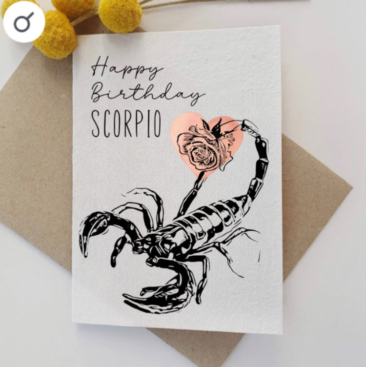 Zodiac Sign Birthday Cards