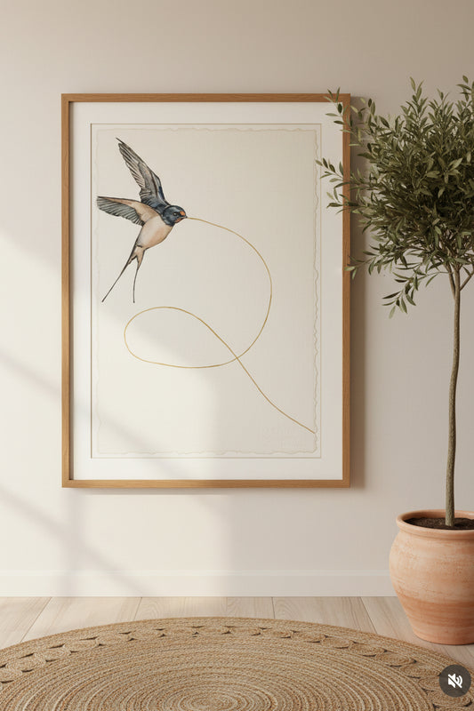 Welcome Swallow in Play