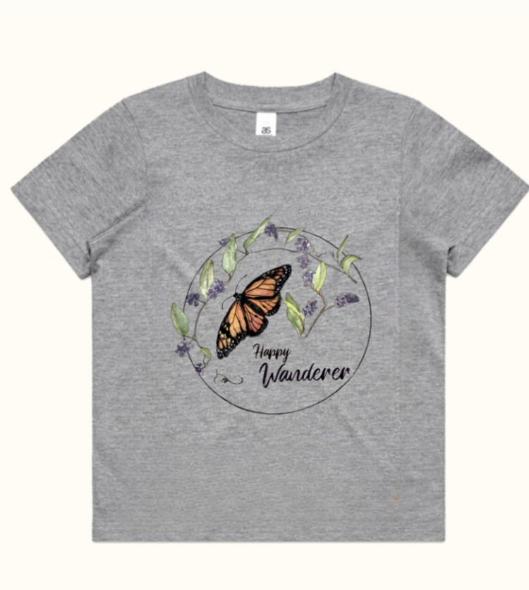 Kids Tshirt- Happy Wanderer
