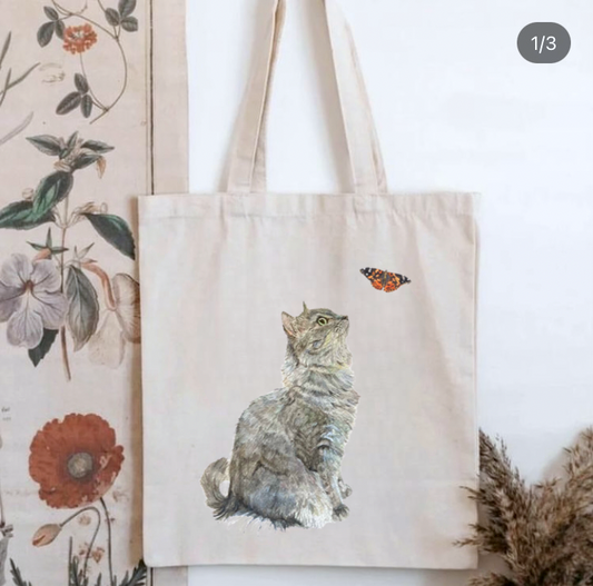 Kitty Tote Bag