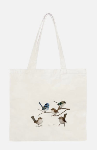 Superb Fairy Wrens Tote