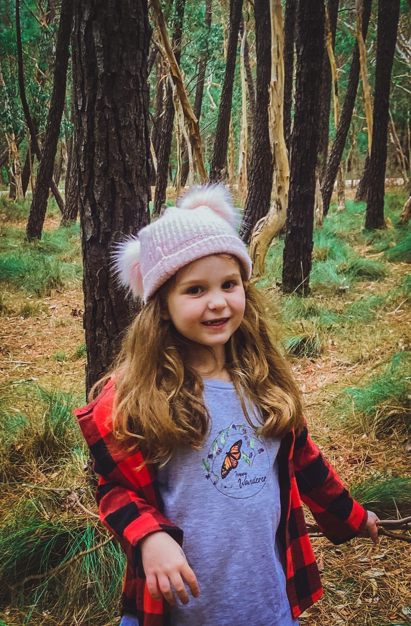 Kids Tshirt- Happy Wanderer