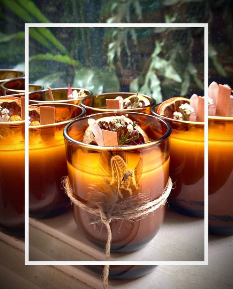 Pure beeswax candle