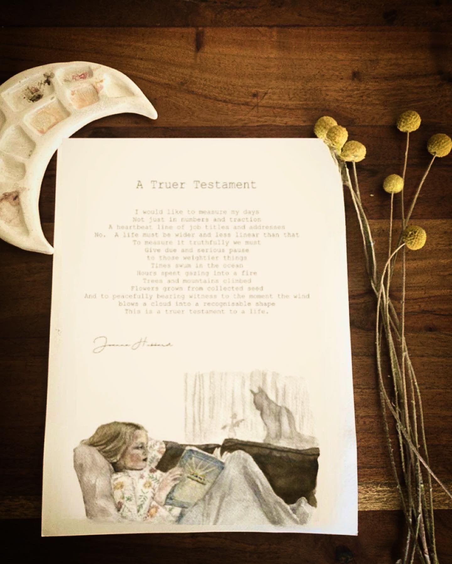 “A Truer Testament” Print 🌲