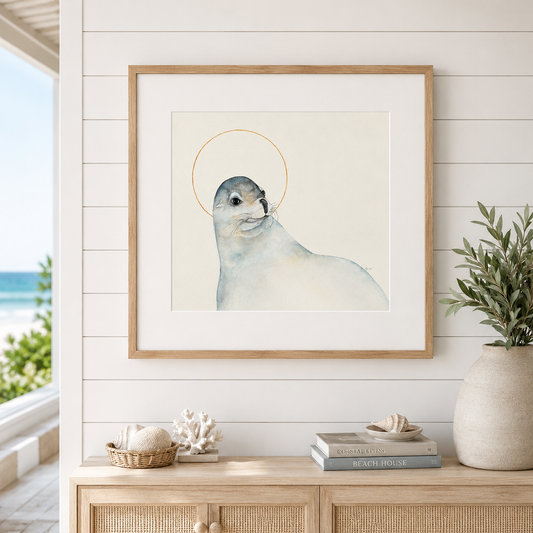 New Zealand Fur Seal in Portrait