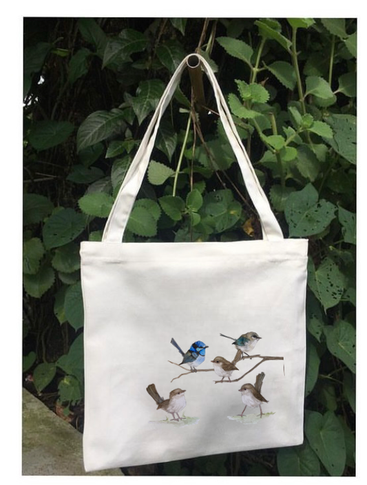 Superb Fairy Wrens Tote