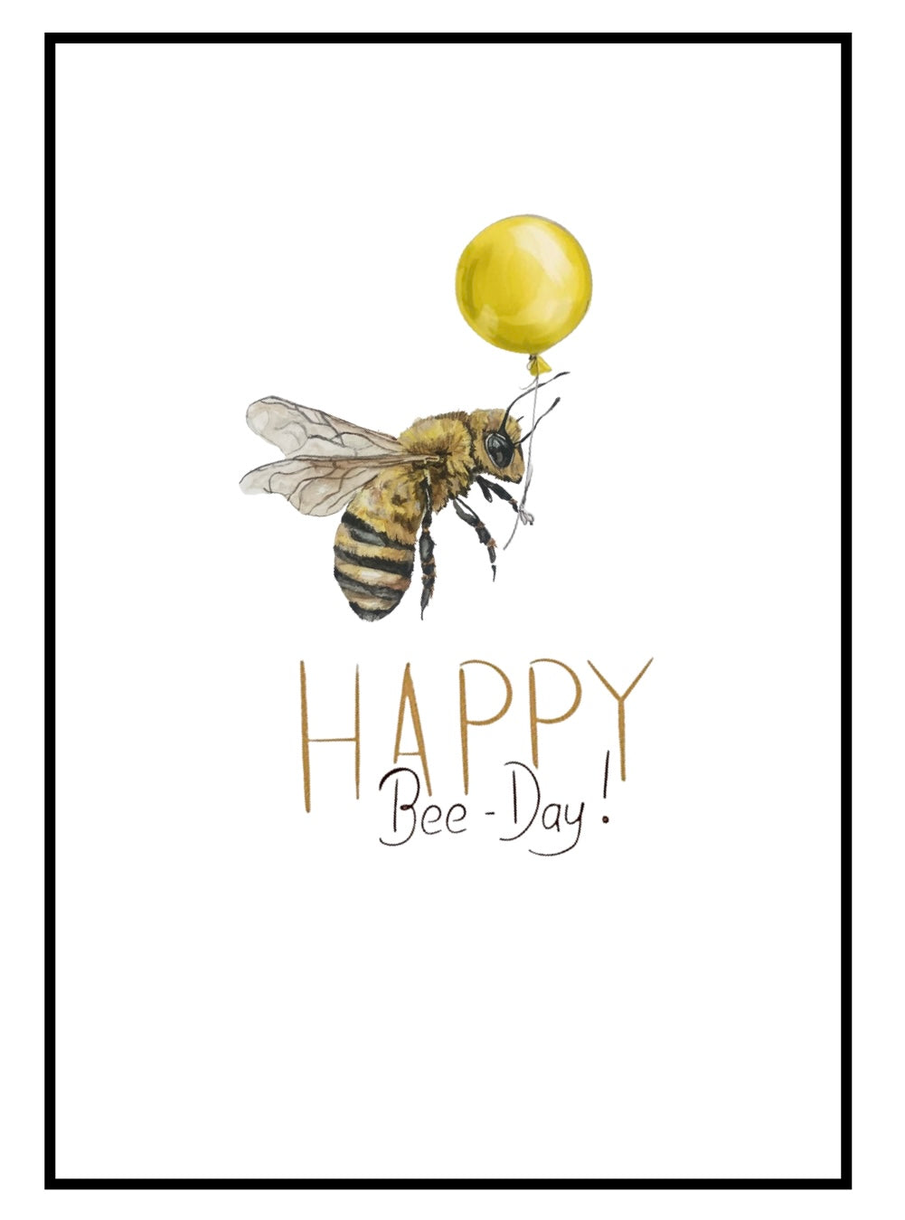 Happy BeeDay Card