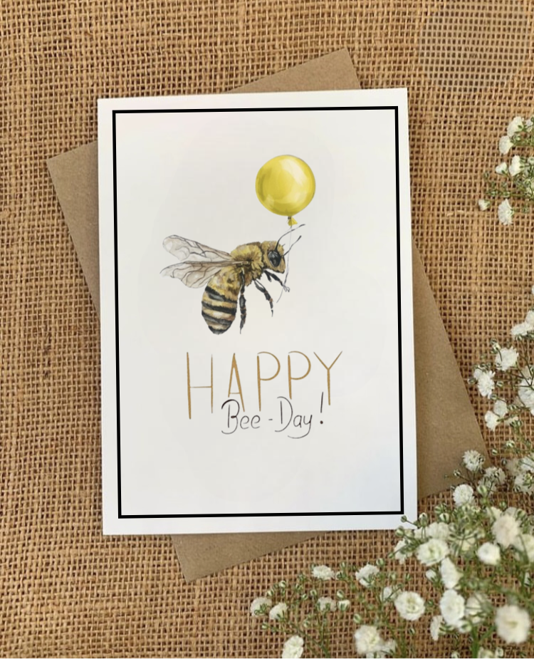 Happy BeeDay Card